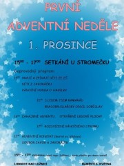 1.12. První adventmí neděle