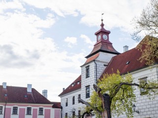 Třeboň o jarním podvečeru